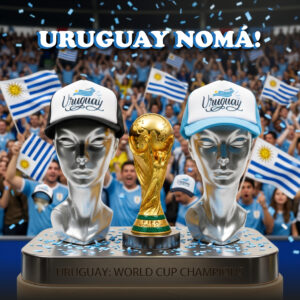 Gorro 💙 URUGUAY! Copa Mundial ⚽️ 2026